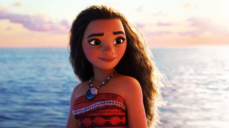 Moana 2016, Poster, Movie, Sea, Water, Girl, Animation, Summer, Moana ...