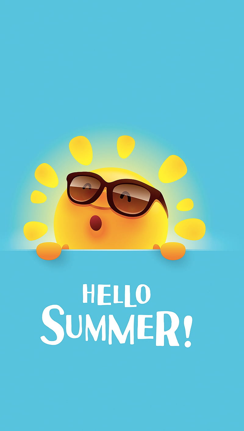 Pro Hello Summer Background Images HD Pictures and Wallpaper For Free  Download  Pngtree