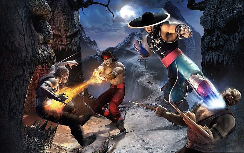 Kung Lao and Background, Mortal Kombat Kung Lao, HD wallpaper