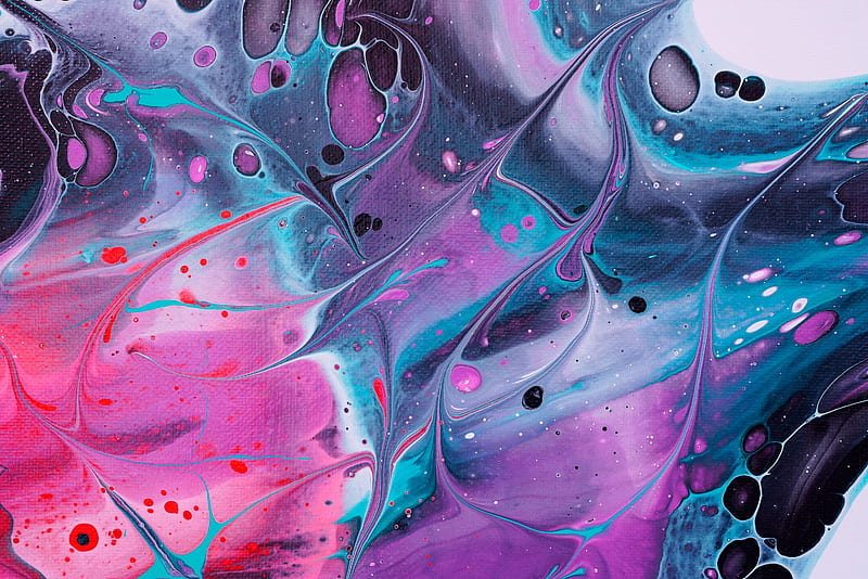 paint, stains, liquid, mixing, abstraction, colorful, HD wallpaper