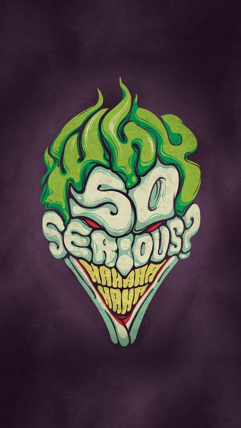 Joker, crazy, creepy, funny, green, purple, red, skull, smile, suicide squad, white, why so serious, yellow, HD phone wallpaper