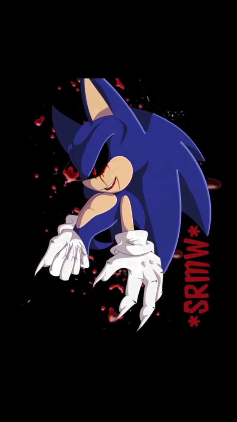 Dark Sonic V.S. Sonic.EXE and Tails.EXE, dark sonic vs super sonic HD  wallpaper