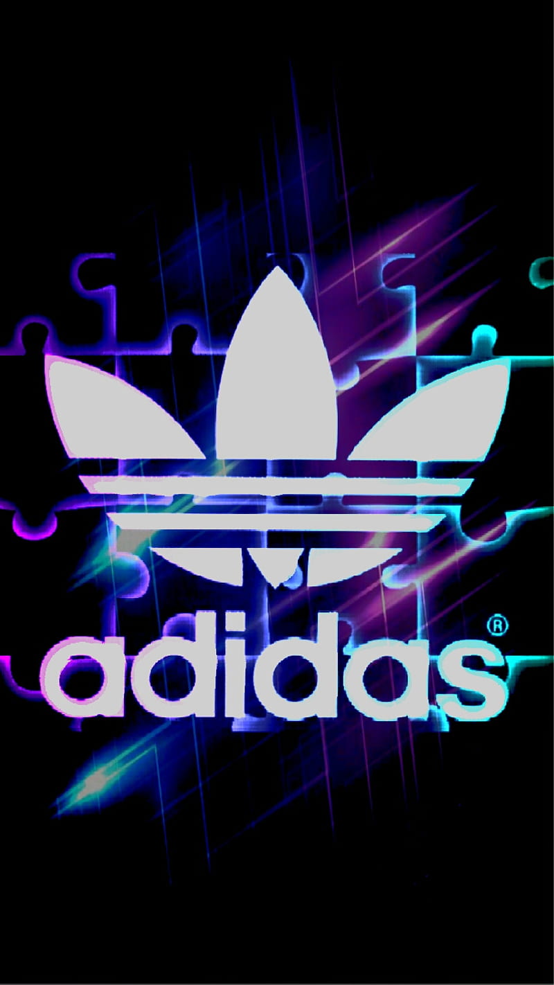 Neon adidas, adidas, neon, HD wallpaper | Peakpx