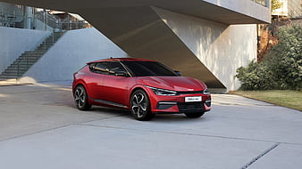 Kia EV6 GT Line 2021, HD wallpaper