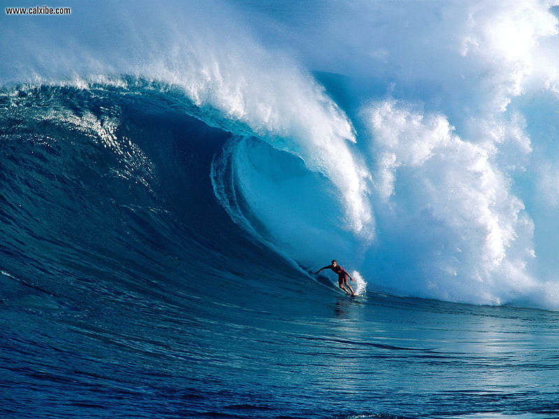 Magnitude... Maui, Hawaii, oceans, graphy, waves, surfing, esports, HD wallpaper