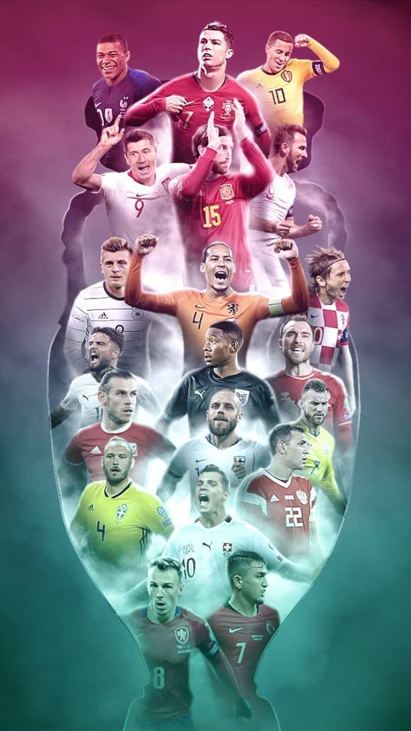 Best players, ball, soccer, football, HD phone wallpaper