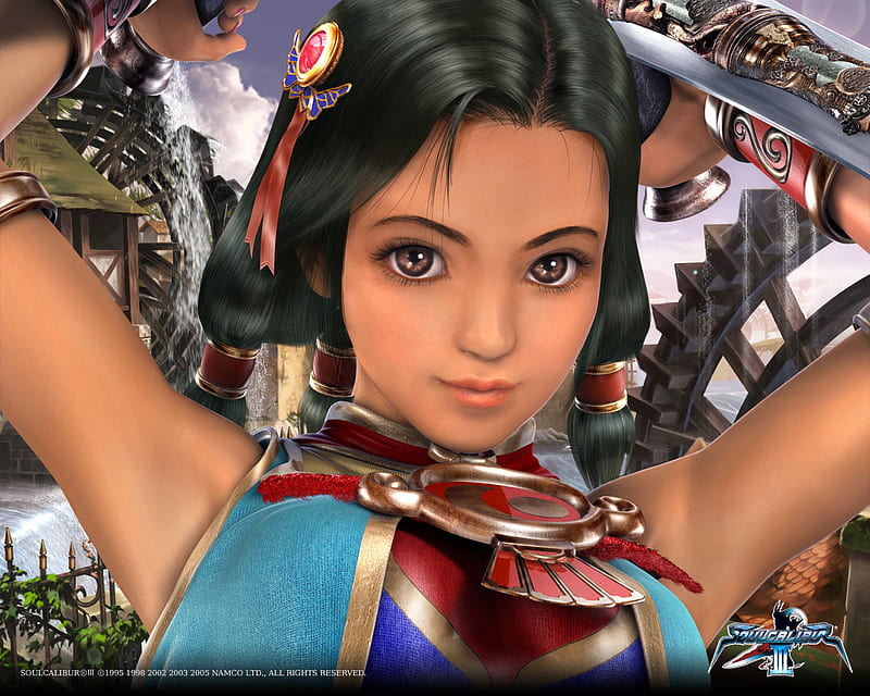 Cute Girl Fighter Eye Video Game Bonito Cute Hair Girl Teen Beauty Hd Wallpaper Peakpx
