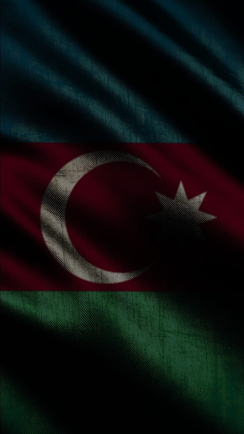 Azerbaijan flag, kavkaz, turk, HD phone wallpaper