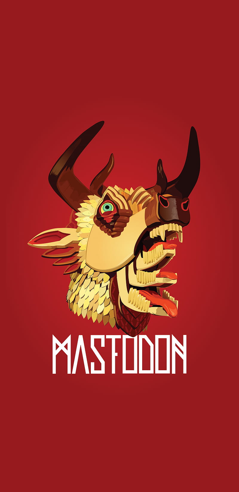 Mastodon, blood mountain, devil, HD phone wallpaper