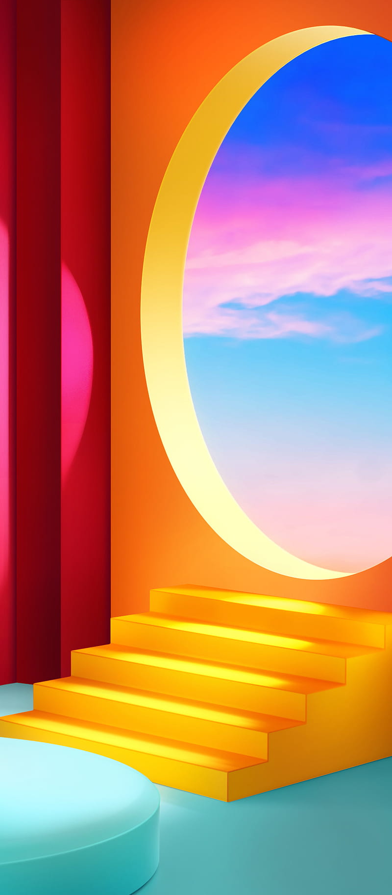 Mời bạn tải bộ hình nền của LG Velvet 2020 rực rỡ, đầy màu sắc