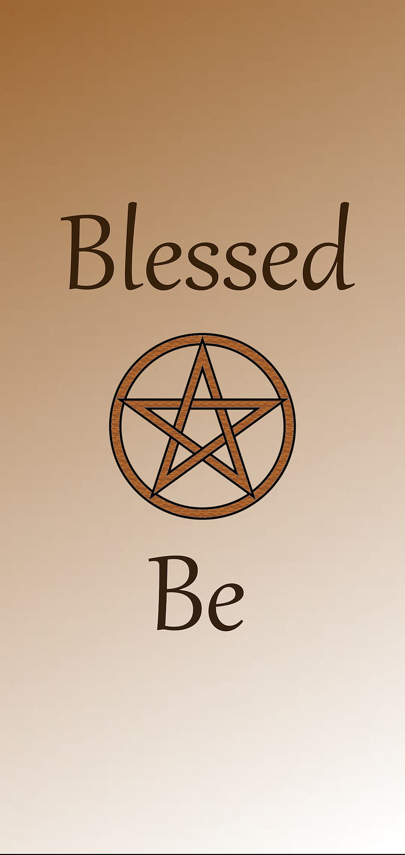 Blessed Be, pentacle, wicca, witch, HD phone wallpaper