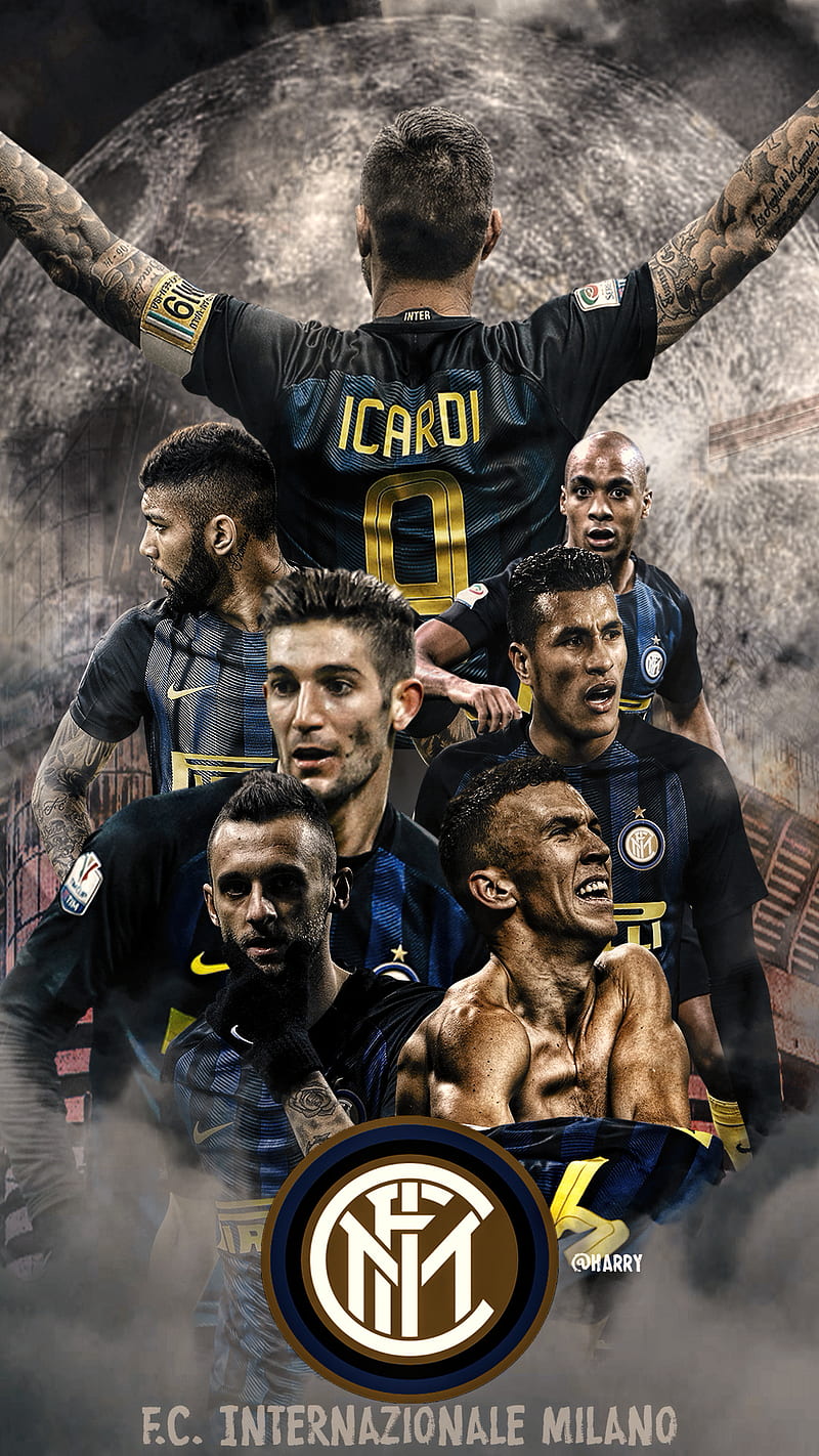 Inter Milan, barbosa, gagliardini, icardi, mario, milan, murillo, perisic, HD phone wallpaper