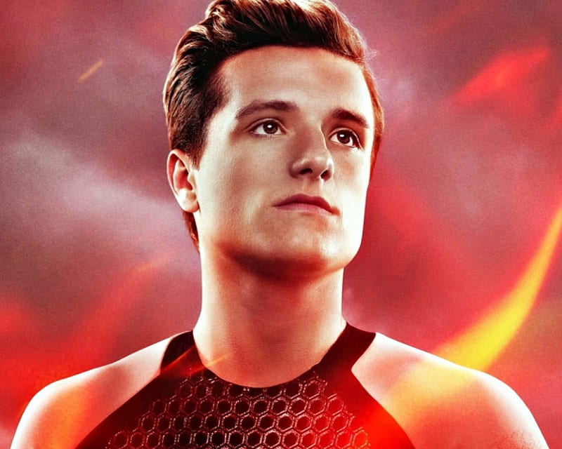 peeta mellark poster catching fire