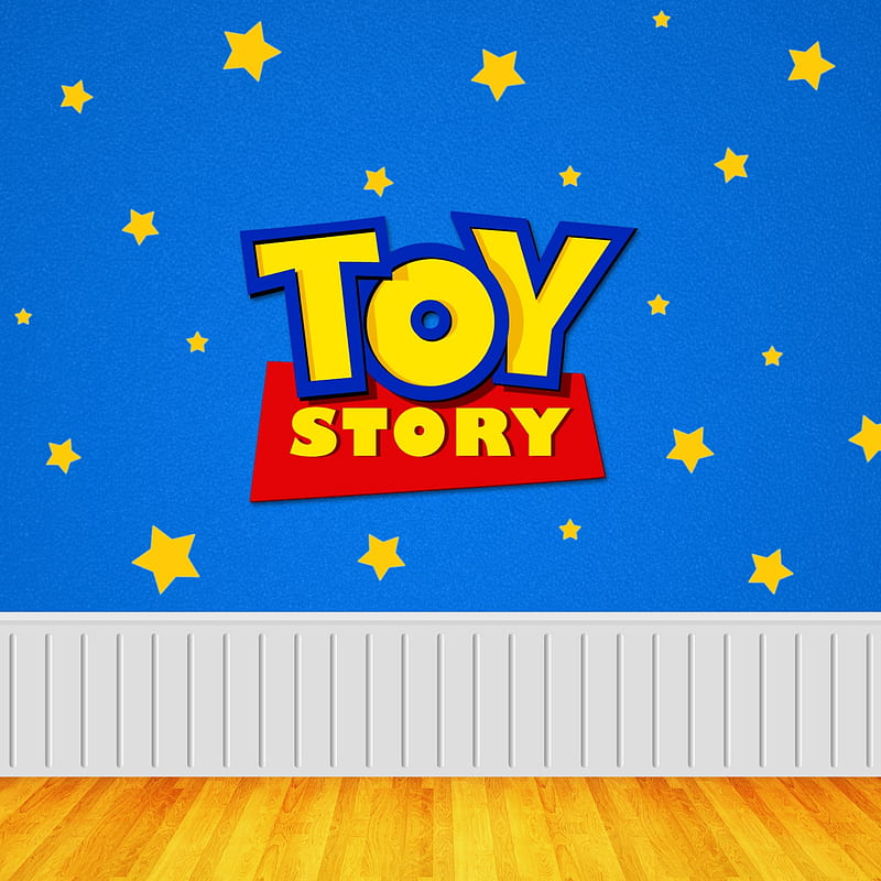 Toy story logo , buzz, cartoon, children, disney, kids, pixar, woody, HD phone wallpaper