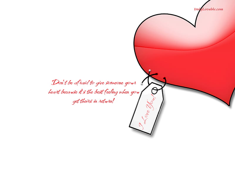 i love u!, love, heart, red heart, abstract, i love you, HD wallpaper