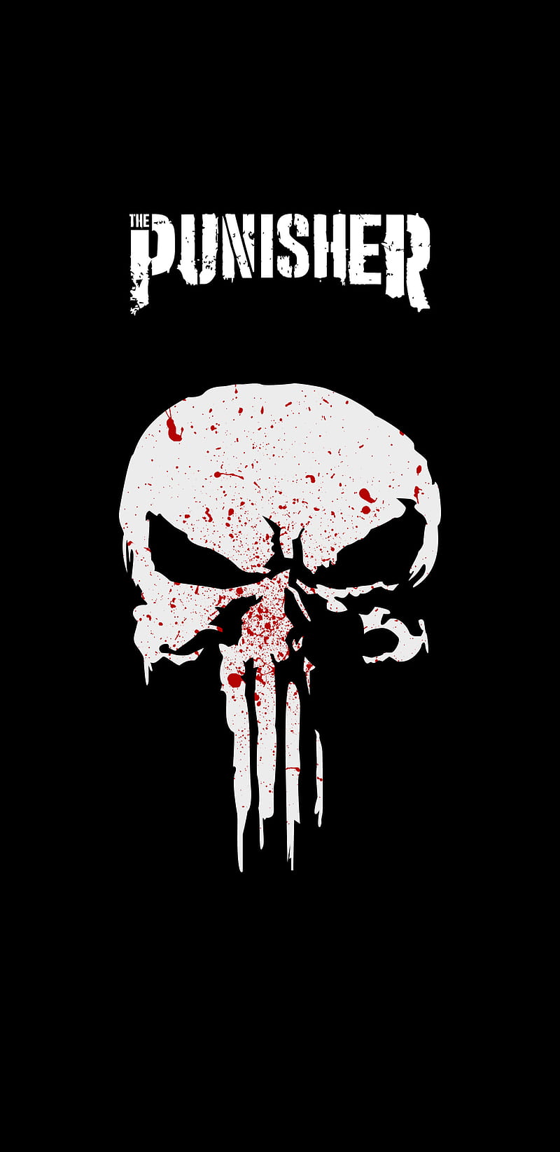 The Punisher AMOLED, the punisher, o justiceiro, justiceiro, super amoled, serie, skull, caveira, HD phone wallpaper