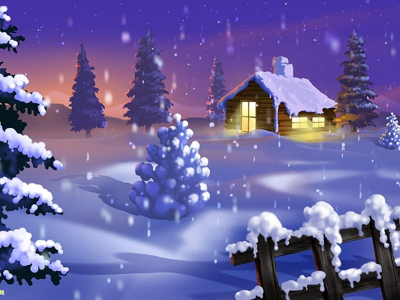 Winter season, tree, nature, snow, winter, HD wallpaper | Peakpx