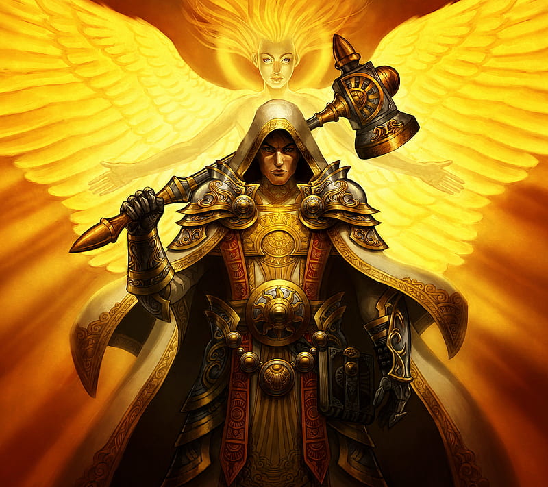 Angel Warrior, god, legend, halloween, lord, wild, shadow, reaper, halloween , india, lords, HD wallpaper