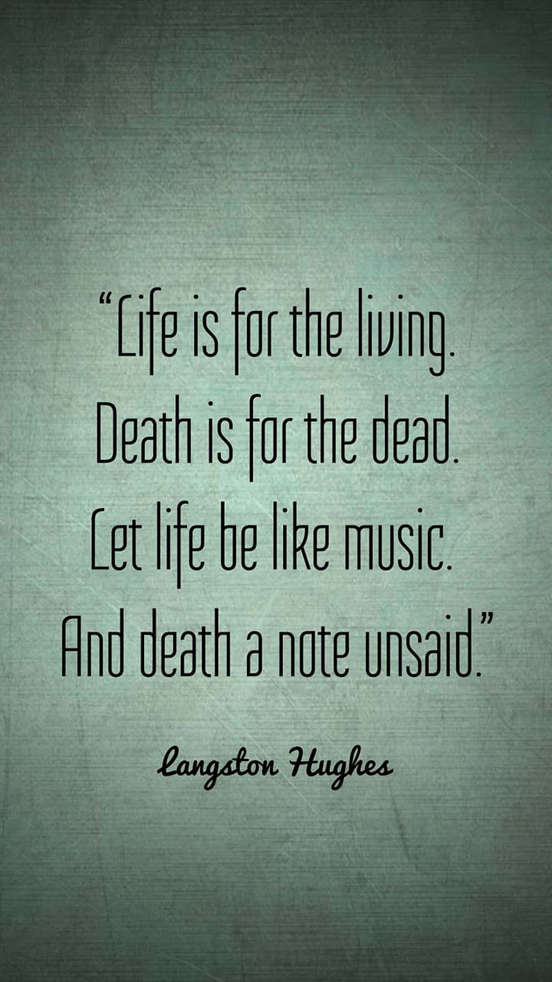 Life and Death Quote, HD phone wallpaper