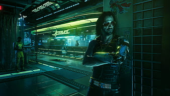 Cyberpunk 2077 V Motorcycle Dragon 4K Wallpaper #3.2281