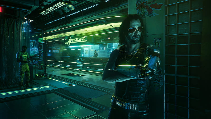 Video Game, Cyberpunk 2077, Cyberpunk, Cyborg, Johnny Silverhand, HD wallpaper