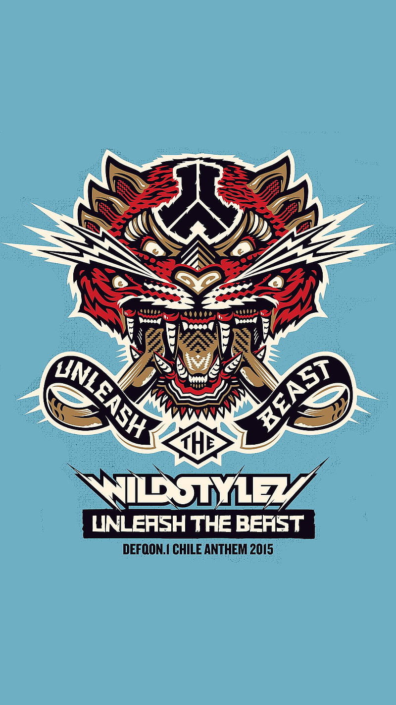 Wildstylez, 2015, anthem, chile, defqon 1, unleash the beast, HD phone wallpaper