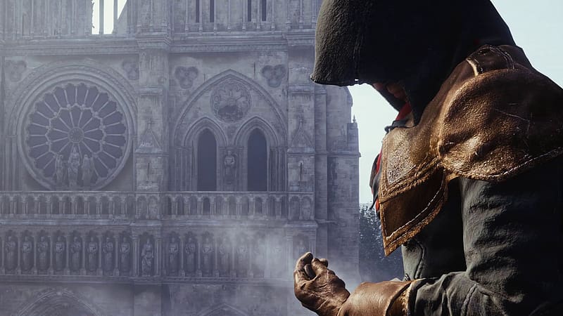 Assassin's Creed, Notre Dame De Paris, Video Game, Assassin's Creed: Unity, Arno Dorian, HD wallpaper
