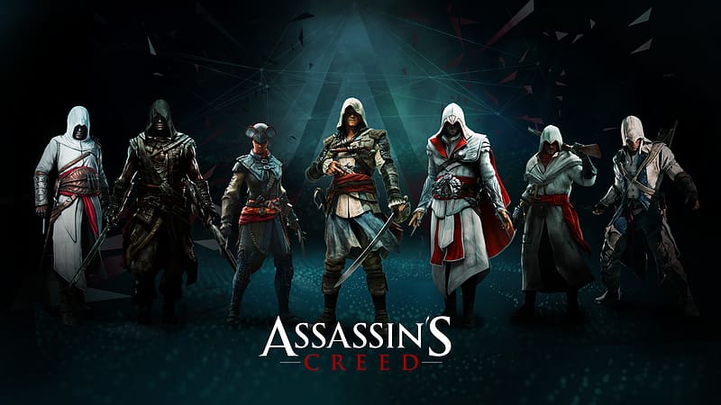 Assassin's Creed, Video Game, Altair (Assassin's Creed), Ezio (Assassin's Creed), Connor (Assassin's Creed), Edward Kenway, HD wallpaper