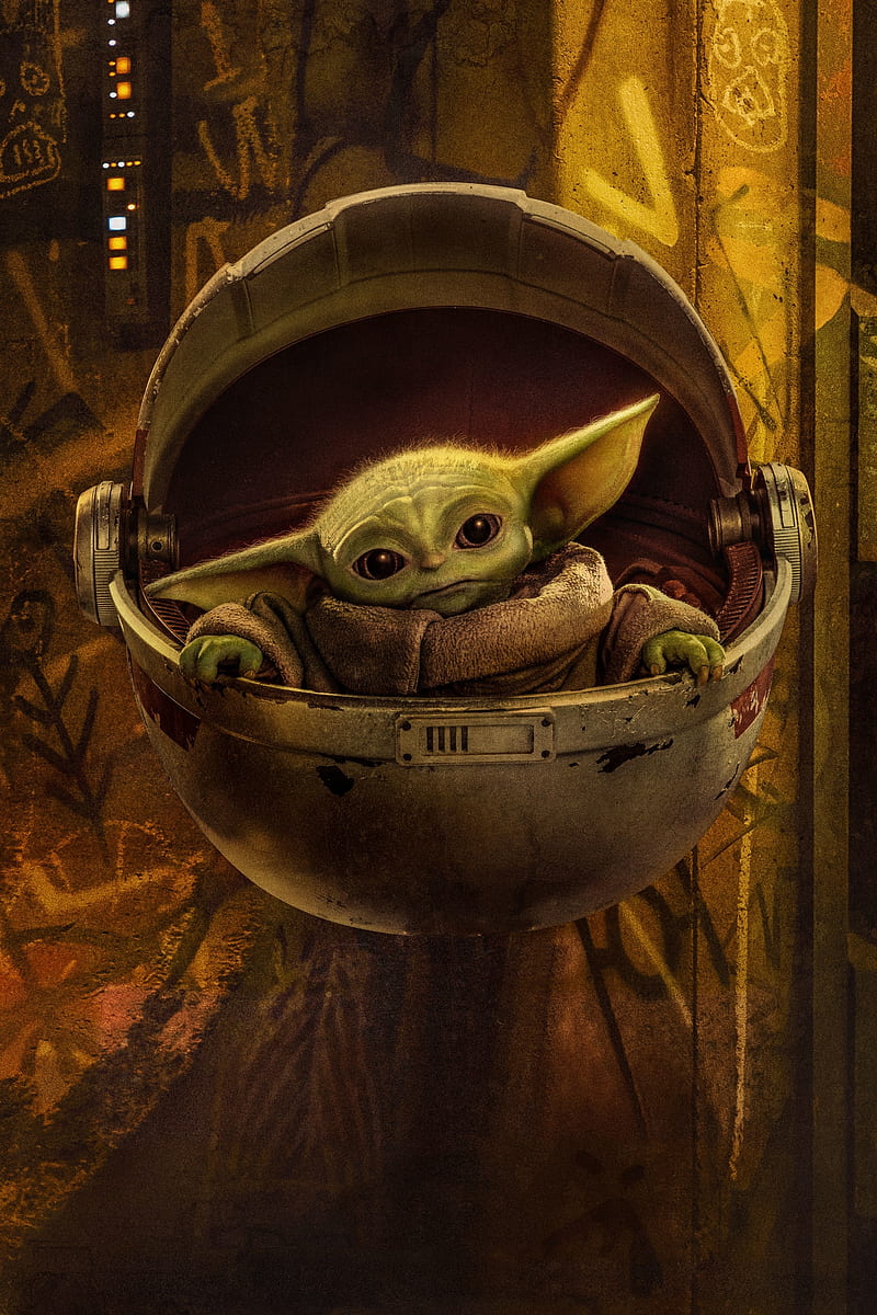 Baby Yoda Poster, HD phone wallpaper