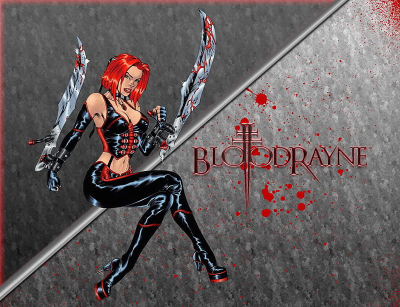 bloodrayne wallpaper,cg artwork,red,fictional character,darkness (#550832)  - WallpaperUse