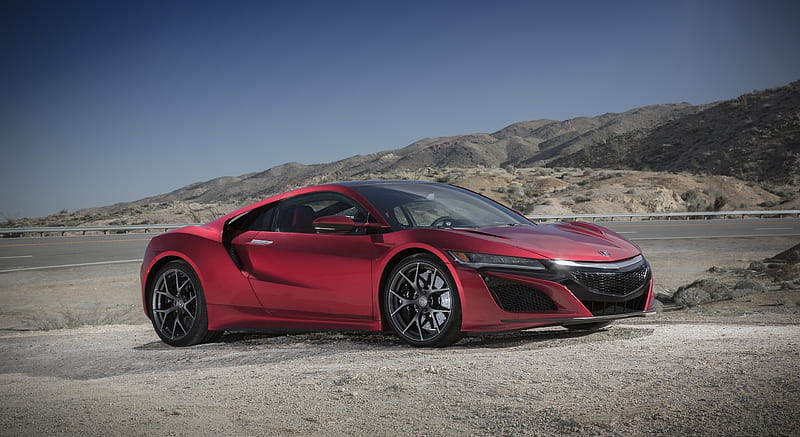 2017 Acura NSX Red - Side , car, HD wallpaper