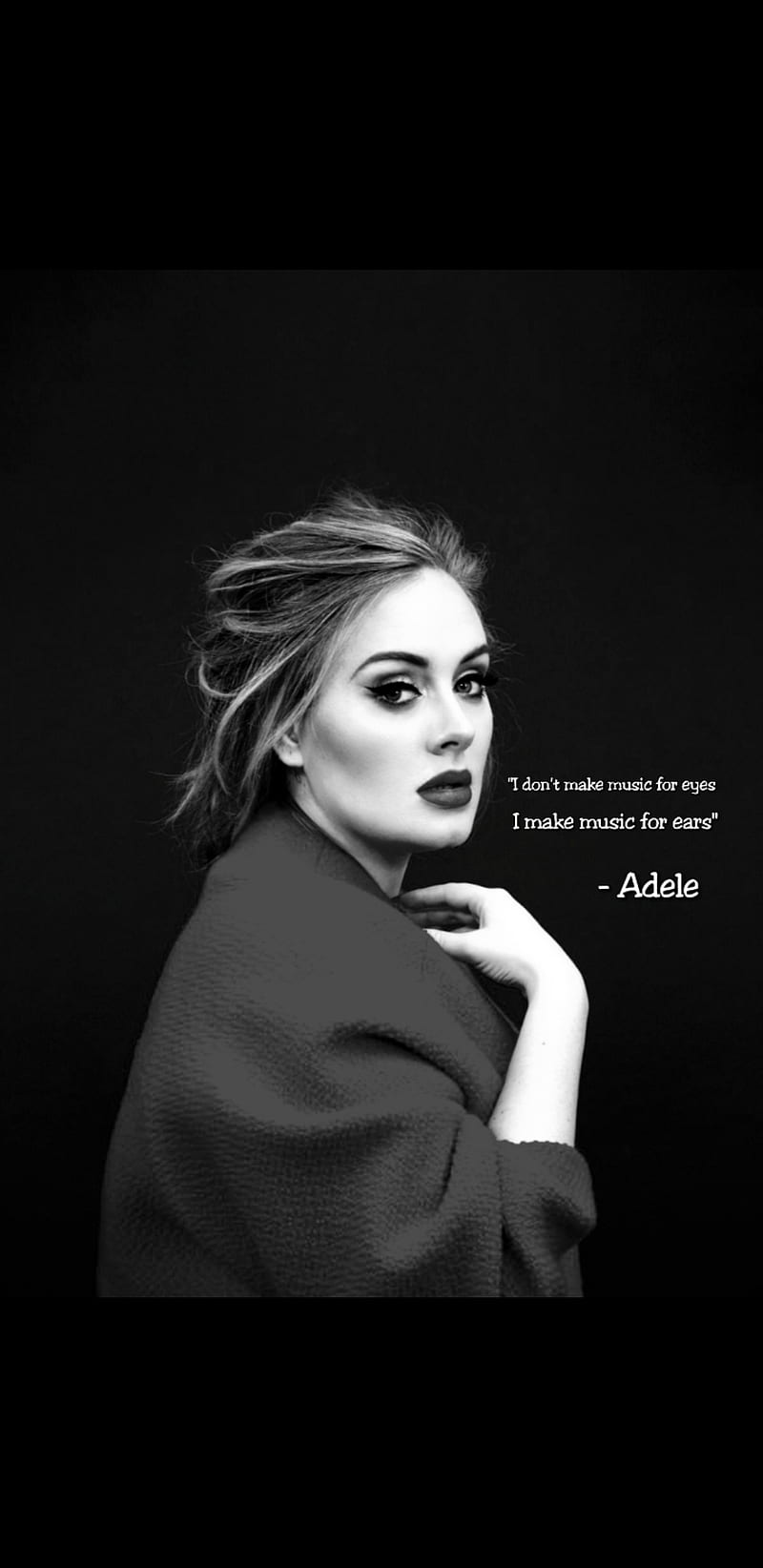 Adele, celebrity, quote, singers, songs, HD phone wallpaper