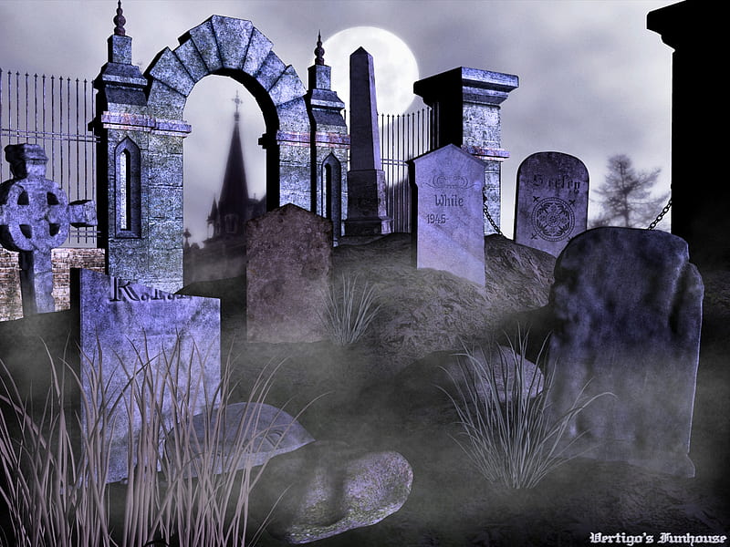 Meet you at the graveyard sovan truong. Хэллоуин кладбище двойной. Halloween Cemetery Moon. Spanish Graveyard. Spanish Gothic Graveyard.