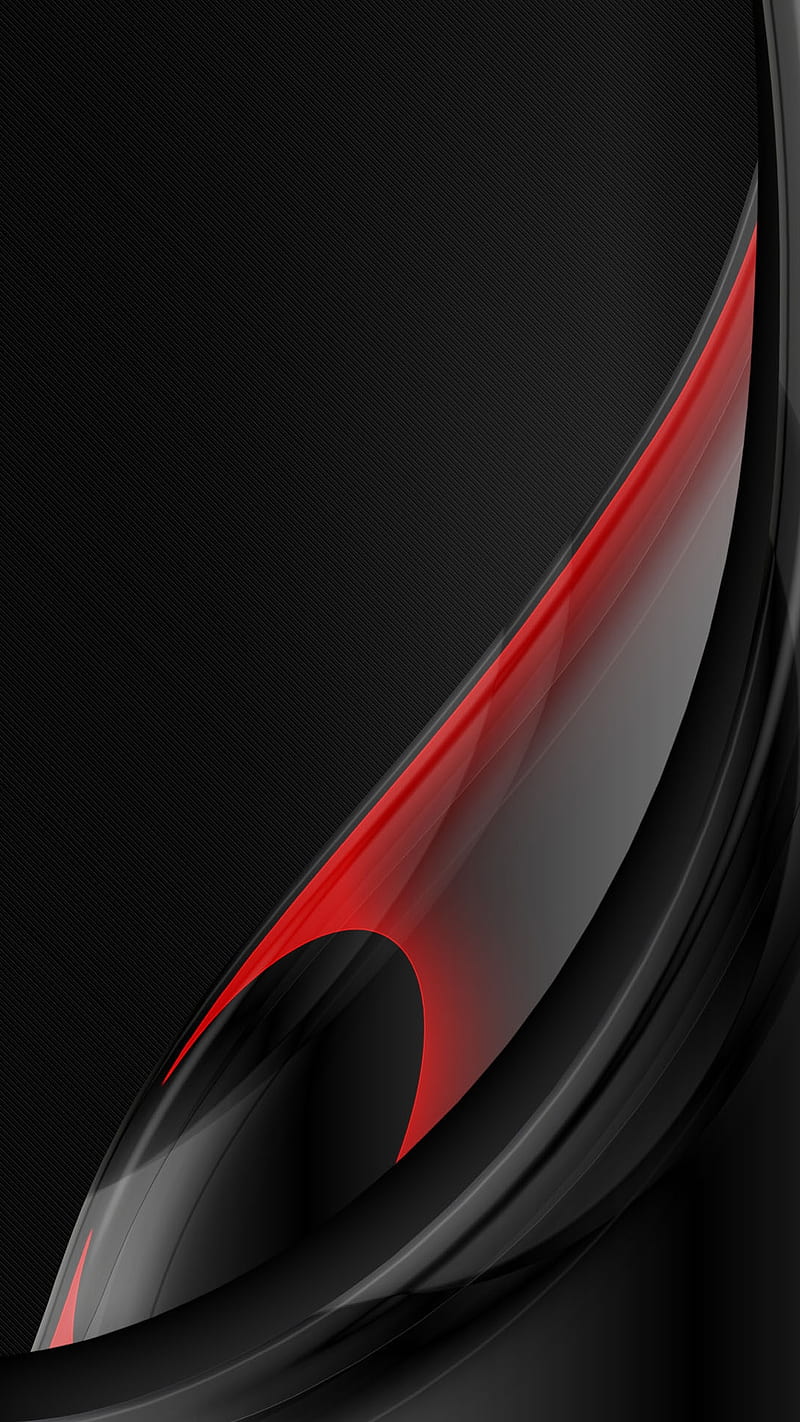 Abstract, beauty design, black, edge style, red, s7, HD phone wallpaper