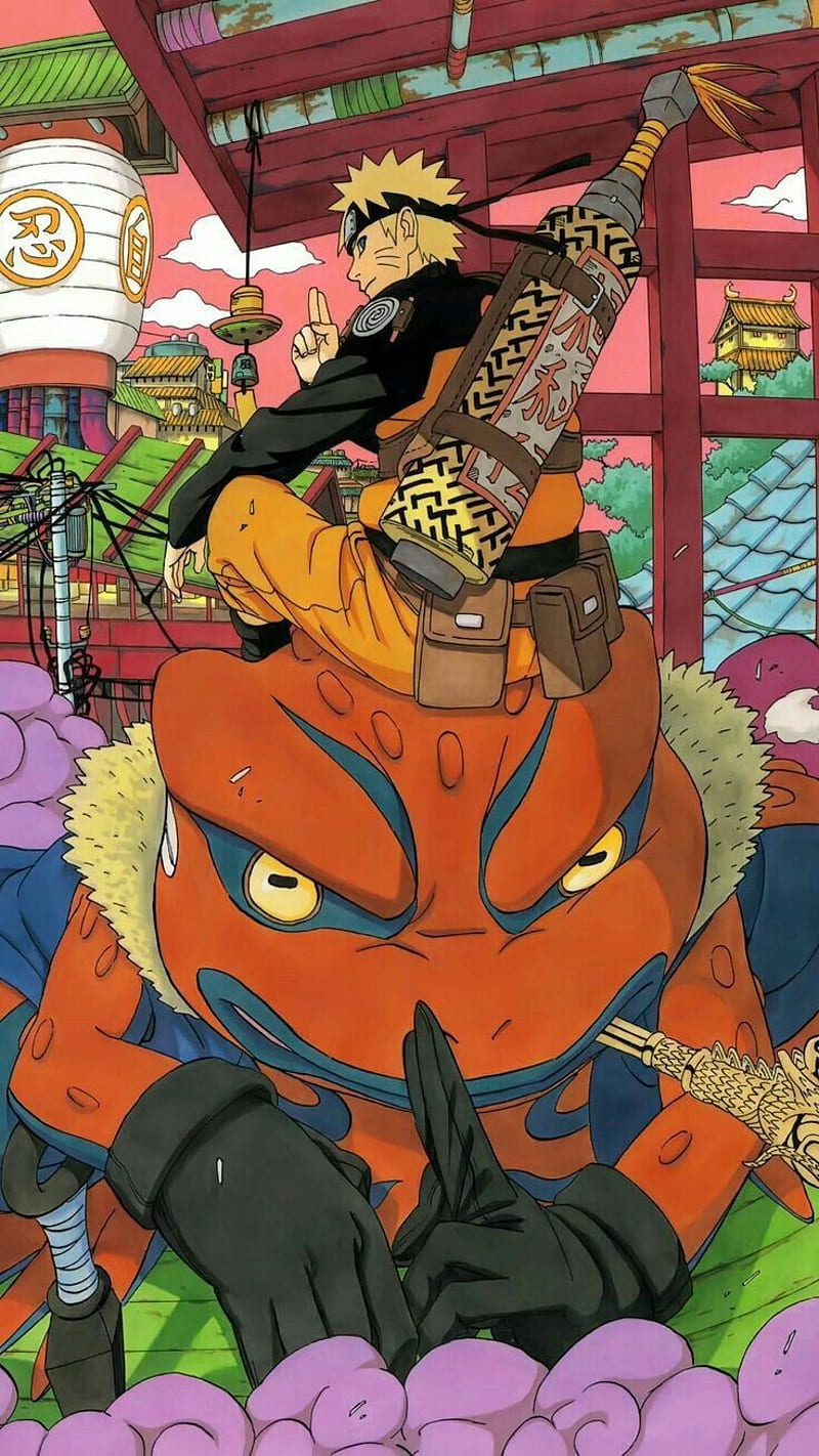 Naruto Modo Sennin no Sapo Gamakichi de feltro