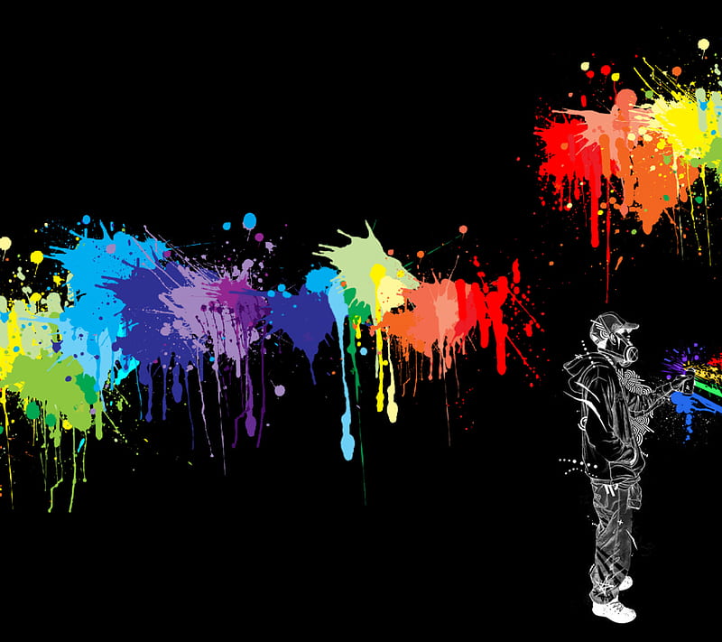 pintura en spray, ryjrj, sttet, HD wallpaper