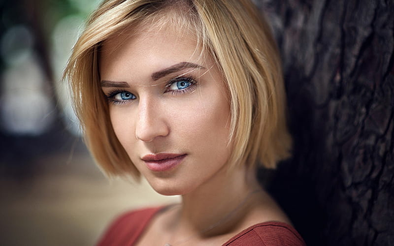 Models Eva Mikulski Woman Model Girl Face Blue Eyes Blonde Short Hair Hd Wallpaper Peakpx 4026