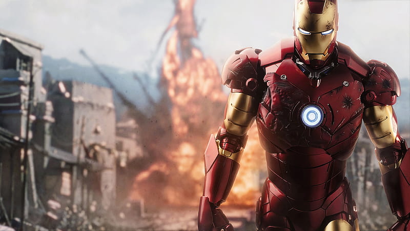 The One And Only Iron Man, iron-man, superheroes, digital-art, artwork, HD wallpaper