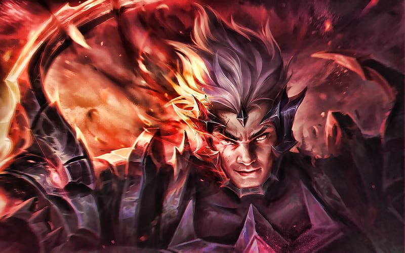 Yasuo, artwork, MOBA, warriors, League of Legends, darkness, League of Legends characters, HD wallpaper