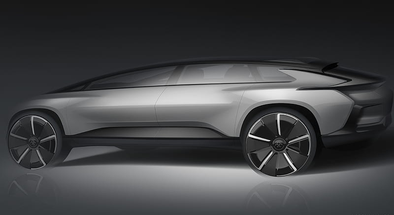 2019 Faraday Future FF 91 - Design Sketch , car, HD wallpaper