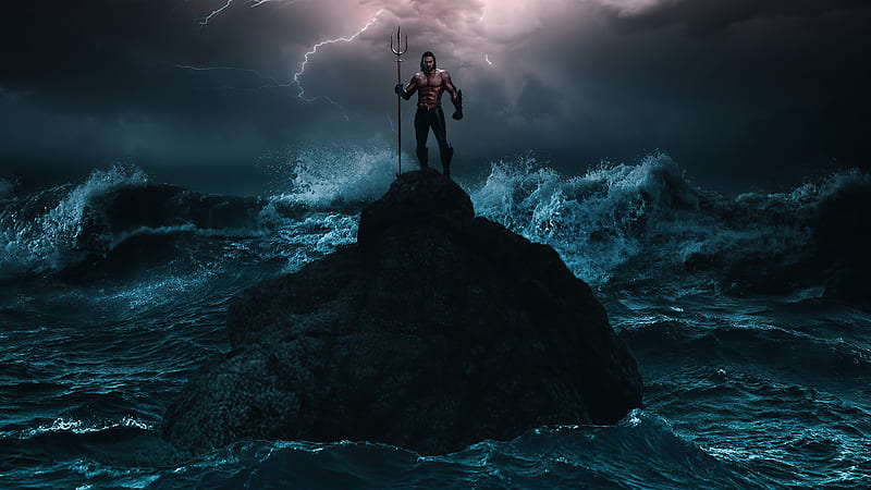 Aquaman Movie Art , aquaman, superheroes, movies, HD wallpaper