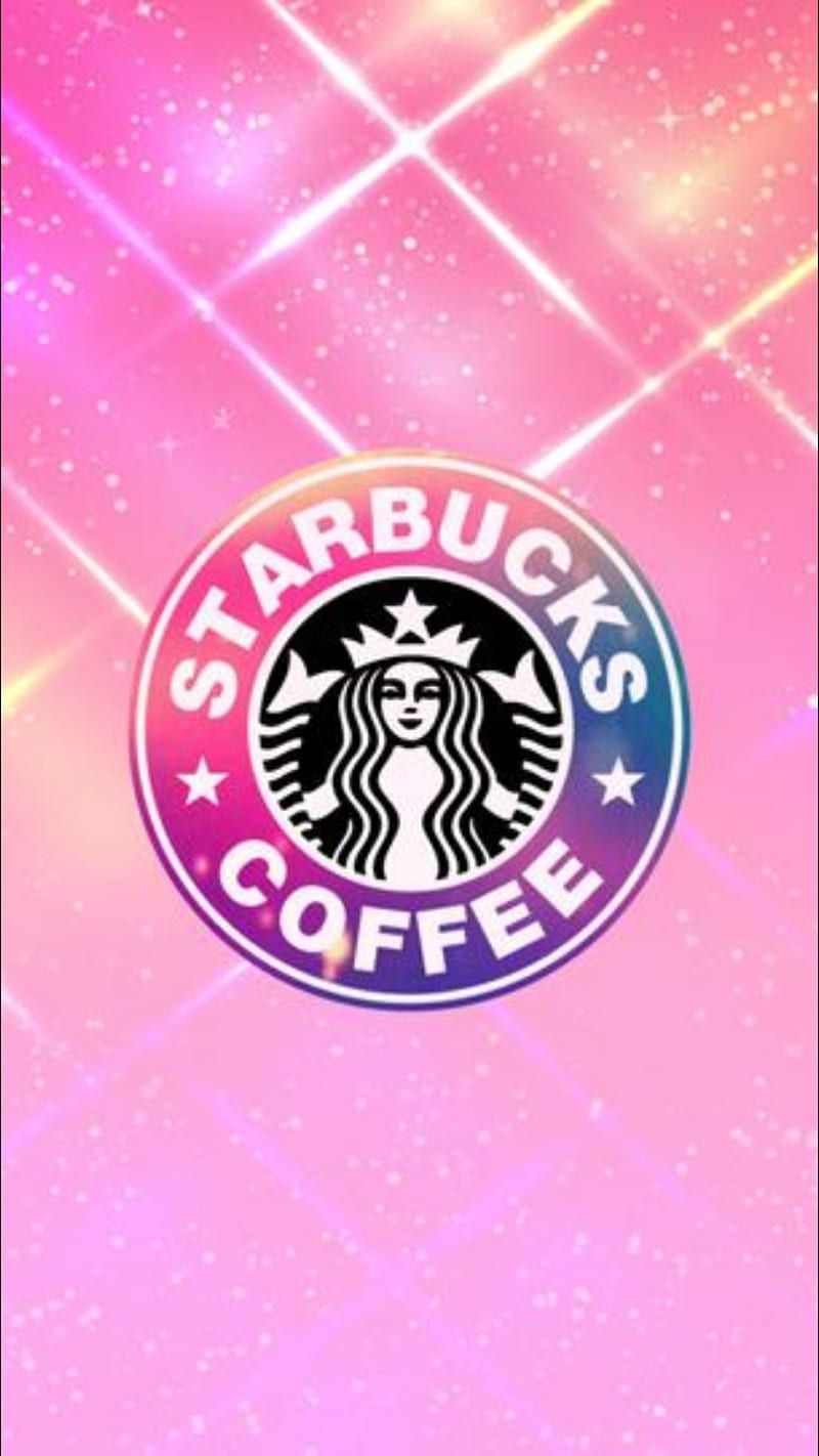 Starbucks unicorn , 3d, coffee, glitter, halloween, hipster, pink, pink pattern, sparkle, HD phone wallpaper