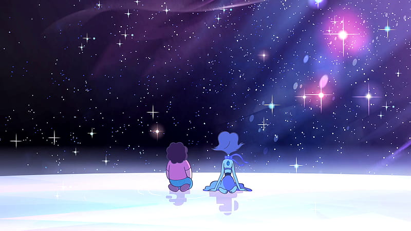 Steven Universe Lapis Lazuli Steven On Space With Background Of Stars Movies, HD wallpaper