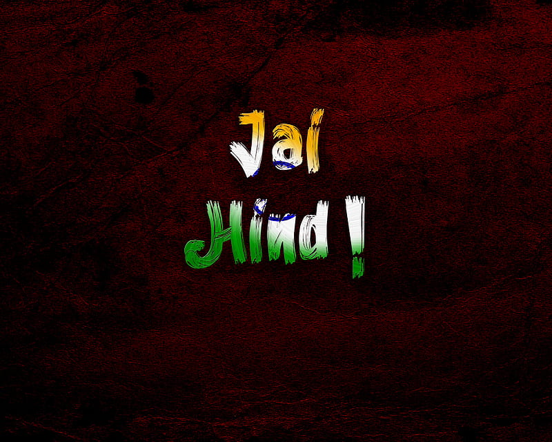 Jai Hind, flag, independence, india, HD wallpaper | Peakpx