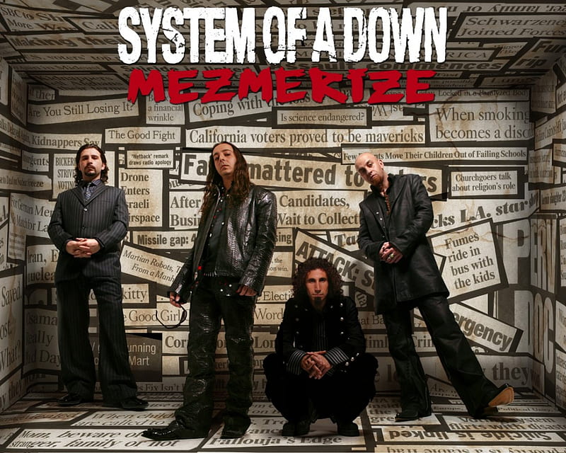 System Of A Down, SOAD, Rock, Metal, HD wallpaper