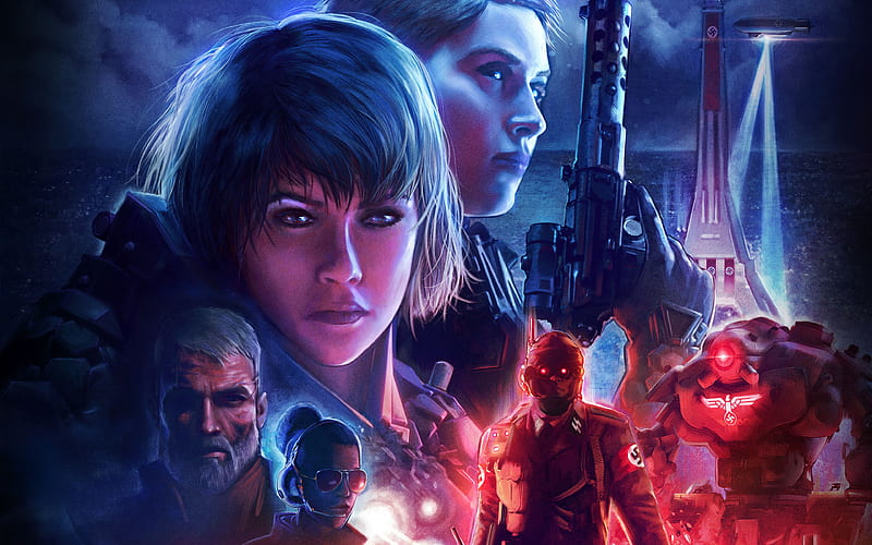 Wolfenstein Youngblood poster, 2019 games, shooter, Wolfenstein, HD wallpaper