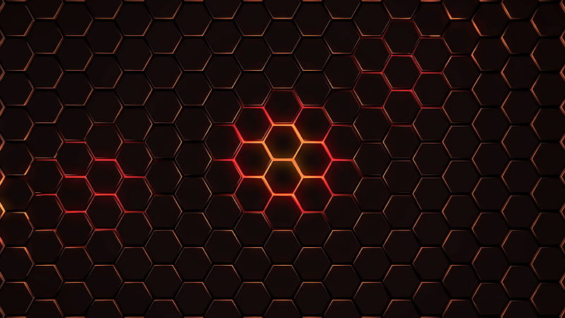 Hexagon Geometry , hexagon, geometry, abstract, HD wallpaper