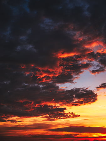 Sunset, nature, sky, clouds, HD wallpaper | Peakpx