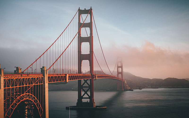 Golden Gate Bridge , golden-gate-bridge, bridge, san-francisco, world, california, HD wallpaper