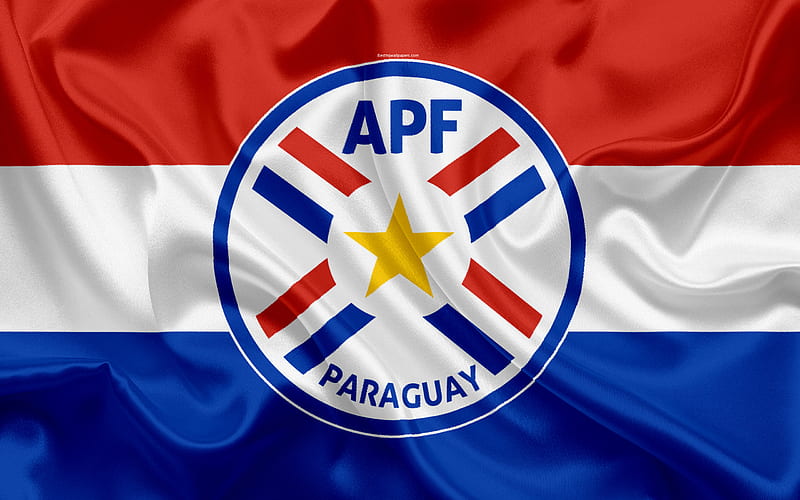 Paraguay Football, emblem, flag, logo, national, team, HD wallpaper